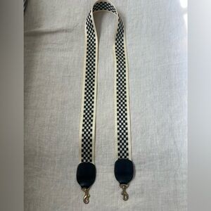 Clare V. Checkered Bag Strap